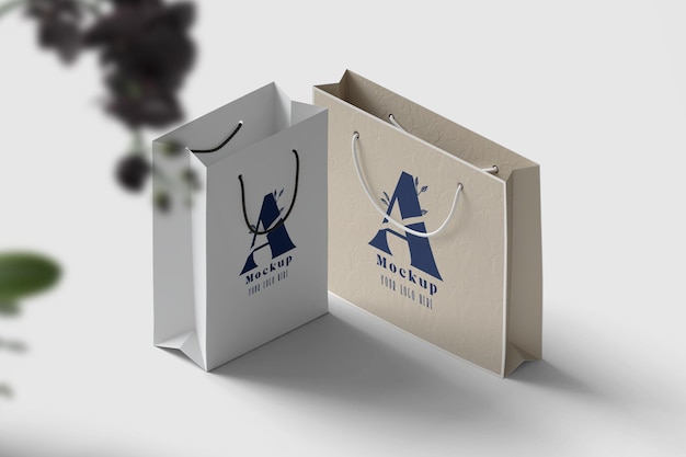 Paper bag mock-up