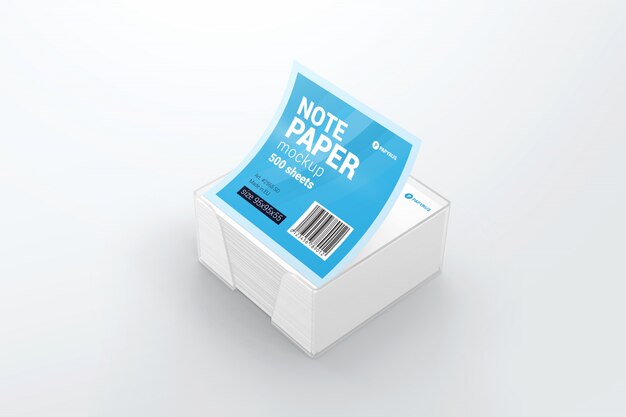 Download Premium Psd Paper Block Note Mockup