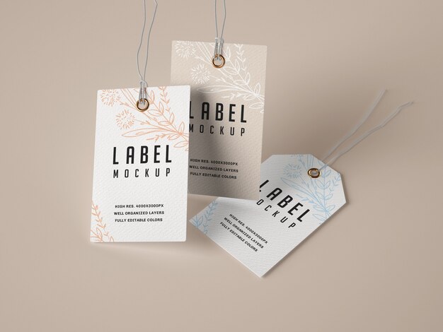 Download Paper Label Mockup Set Premium Psd File Yellowimages Mockups