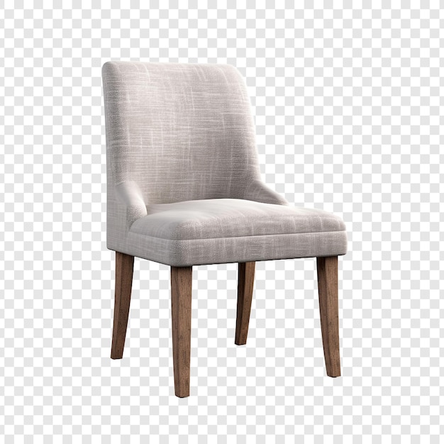 Free PSD parsons chair isolated on transparent background