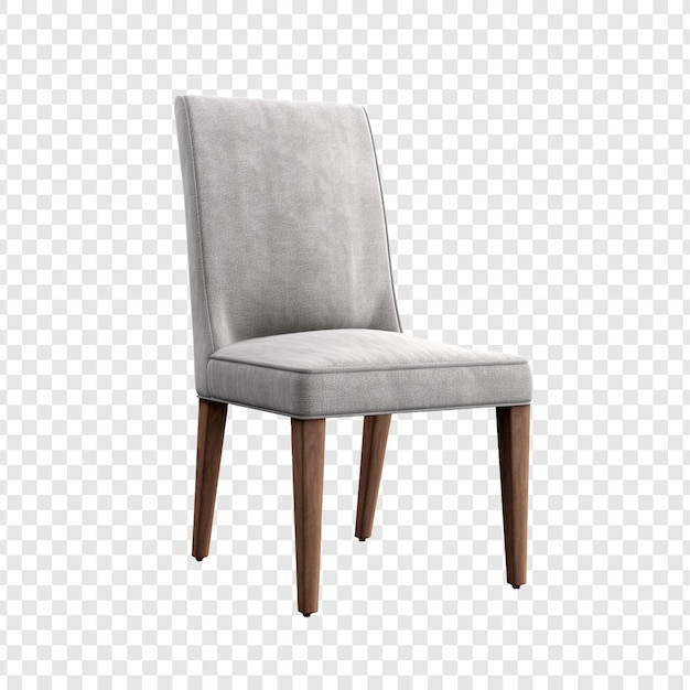 Free PSD parsons chair isolated on transparent background