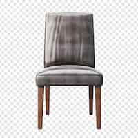 Free PSD parsons chair isolated on transparent background