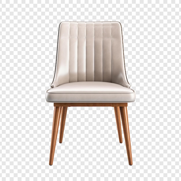 PSD gratuito sedia parsons isolata su sfondo trasparente