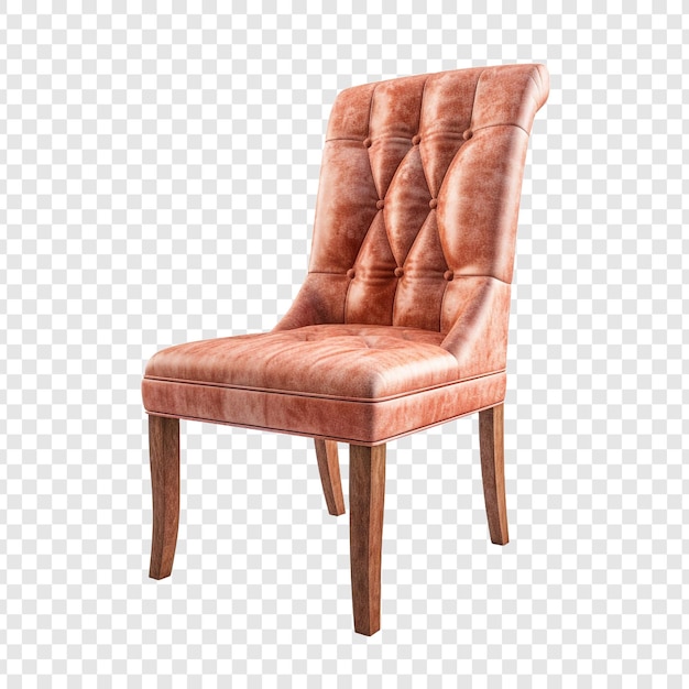 Free PSD parsons chair isolated on transparent background