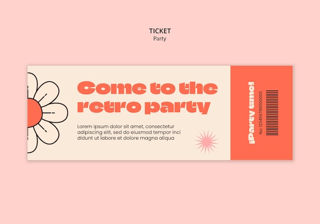 Party template design