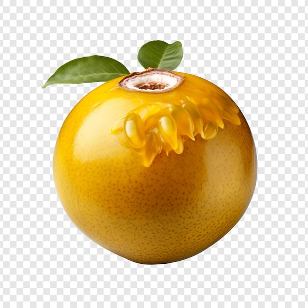 Free PSD passion fruit isolated on transparent background