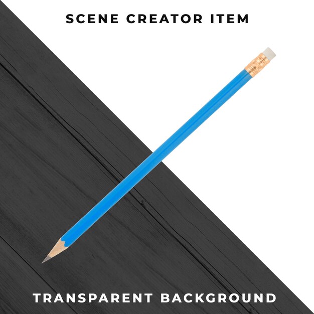 연필 개체 투명 PSD