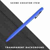 Free PSD pencil object transparent psd