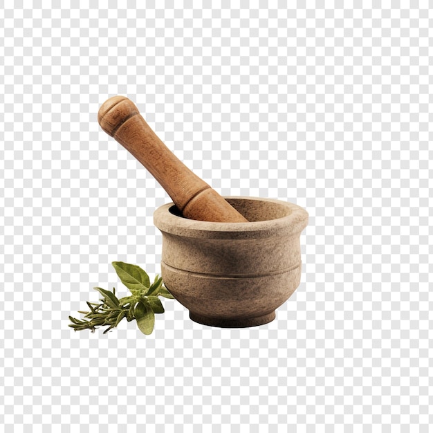 Free PSD pestle isolated on transparent background
