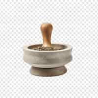 Free PSD pestle isolated on transparent background