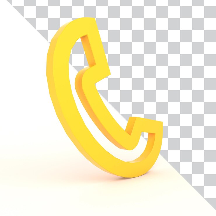 Free PSD phone icon left side