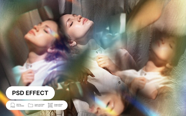 Photo effect overlay