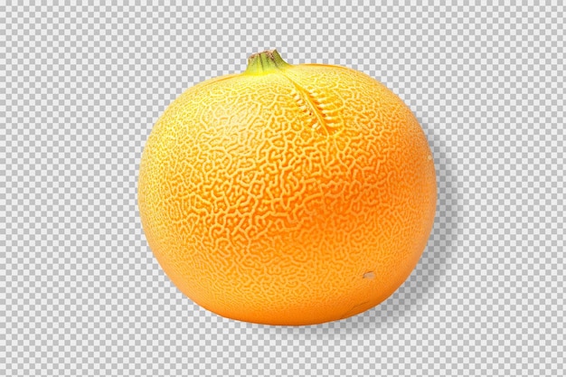 Free PSD photo of a melon isolated on a transparent background