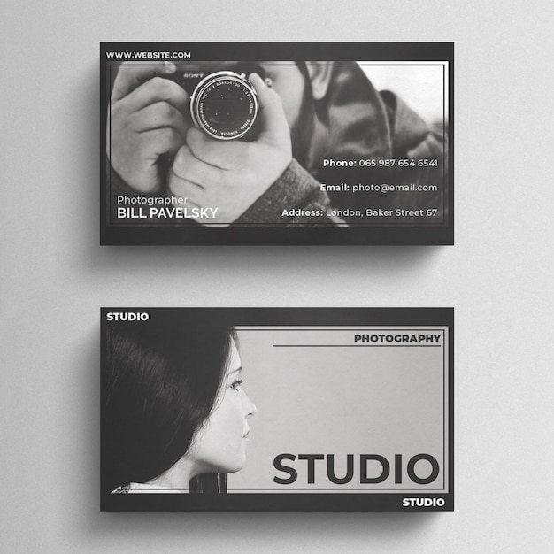 Photography Business Card Template