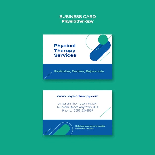 Physiotherapy Template Design – Free Download