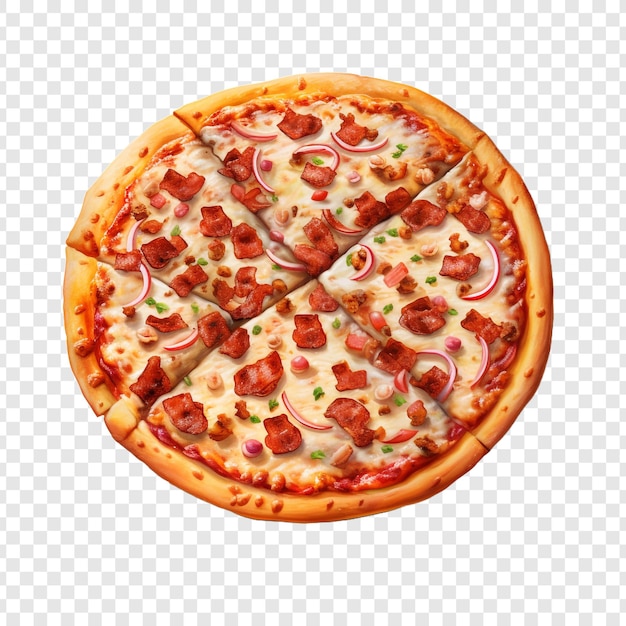 Free PSD pictou county pizza isolated on transparent background
