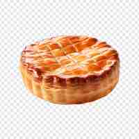 Free PSD pie isolated on transparent background