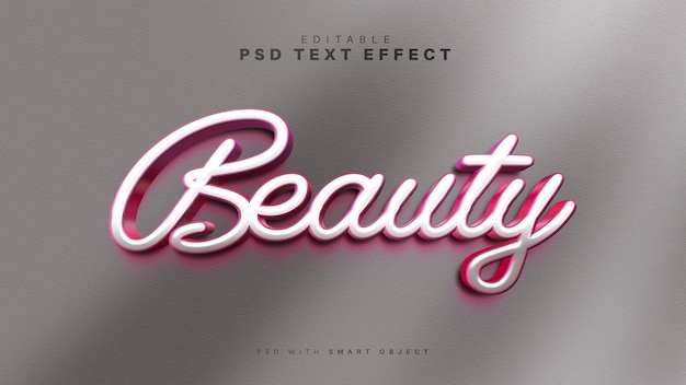 Pink Beauty Text Effect