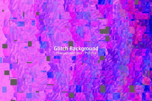 ピンクのグリッチ ゲーム オーバーレイの背景色を変更可能