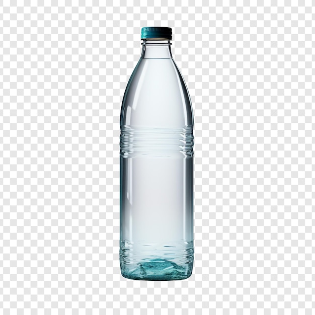 Free PSD plastic bottle isolated on transparent background