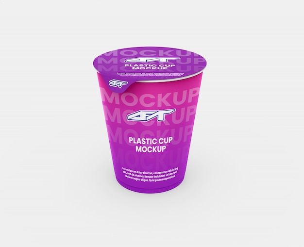 Premium Psd Instant Noodle Cup Mockup