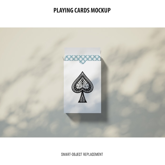 Playing Cards Mockup