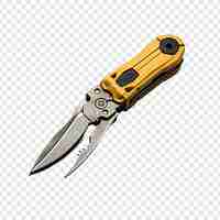 Free PSD pocketknife isolated on transparent background