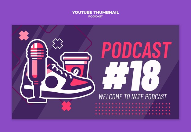 podcast template design