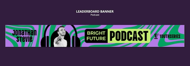podcast template design
