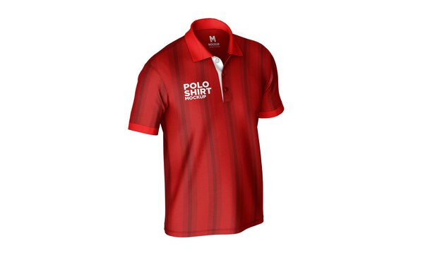 Download Free Psd White Polo Shirt Mockup Template Isolated Side View