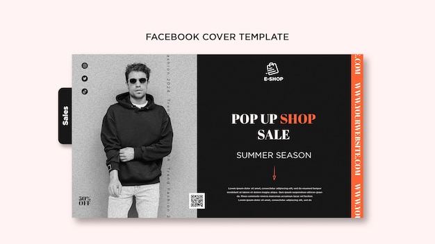 Pop up shop template design