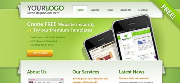 Download Portfolio Psd Website Template Images Free Vectors Stock Photos Psd Yellowimages Mockups