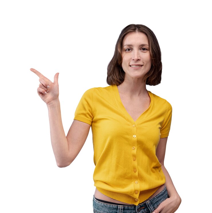 मुफ़्त PSD portrait of middle-aged woman