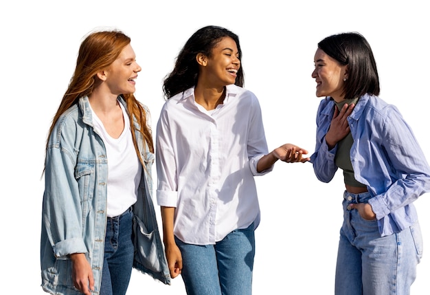portrait of young teenage girls