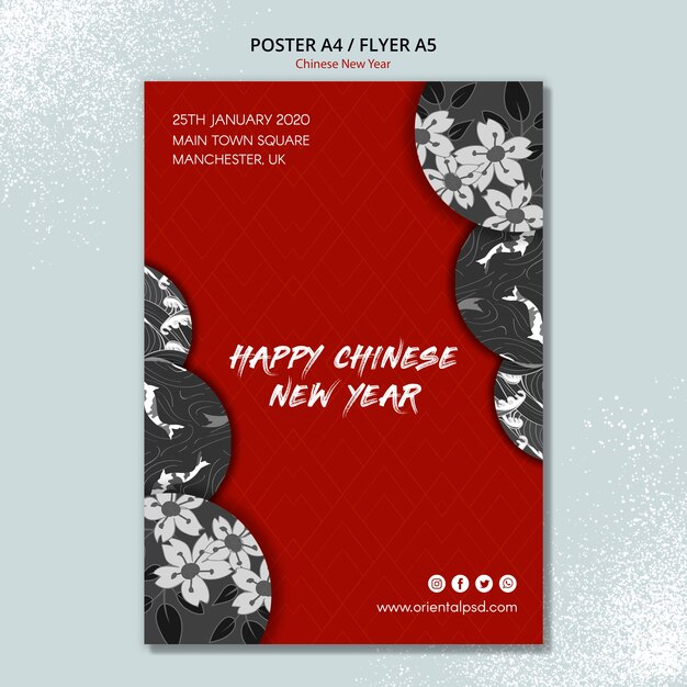 Poster concept for chinese new year