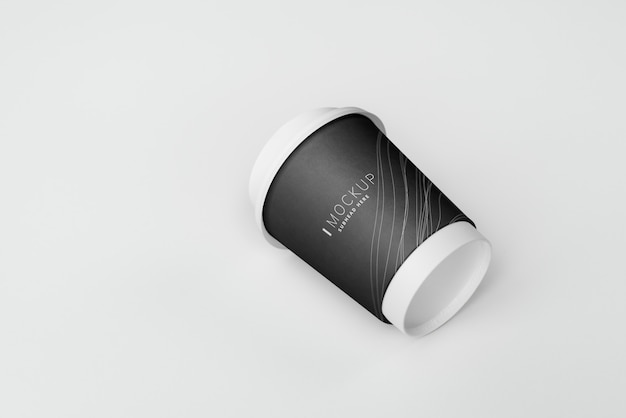 Premium coffee mockup ready to use