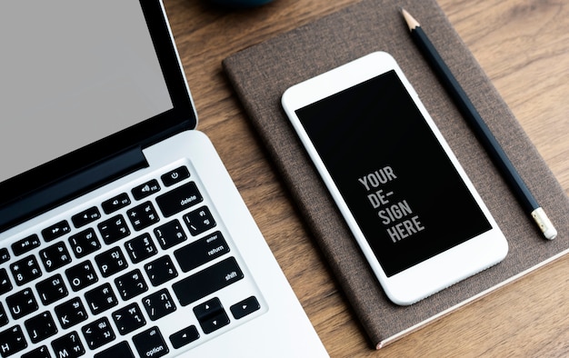 Premium Mobile Phone Screen Mockup Template – Free Download