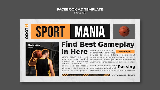 Press Kit Facebook Template – Free PSD Download