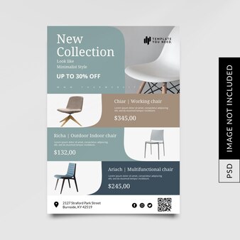 Product flyer template