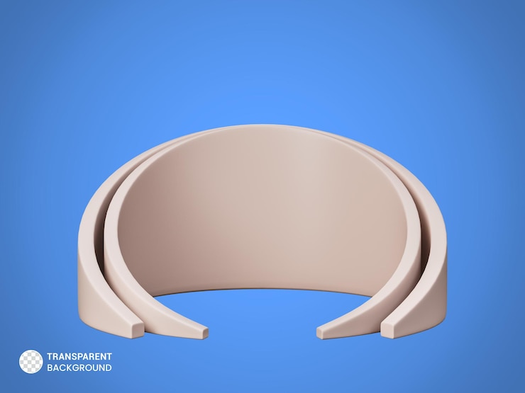 मुफ़्त PSD product presentation podium with background 3d rendering