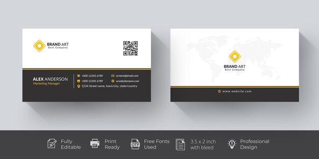 Professional business card