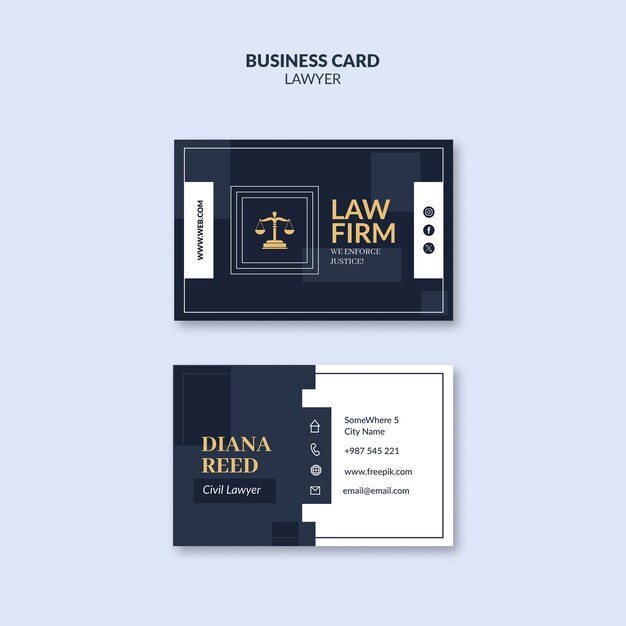 Professional lawyer law firm template