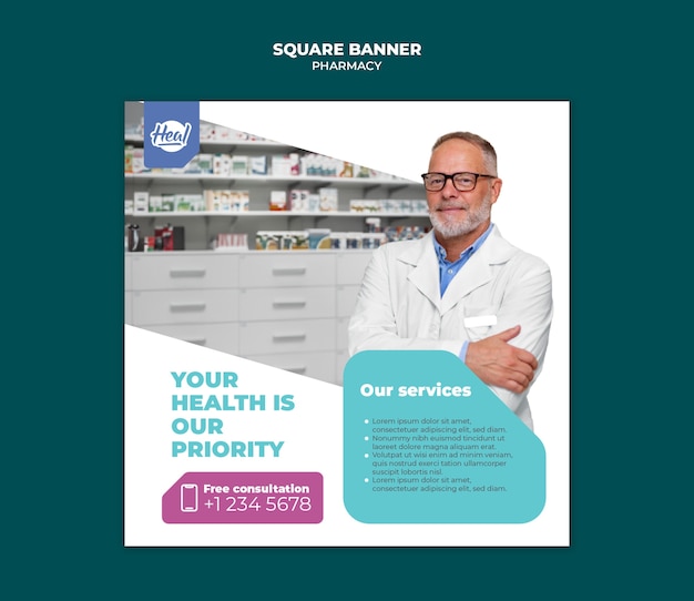 Professional pharmacy template