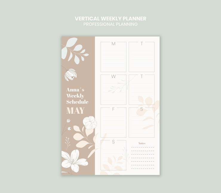 Free PSD professional planning template design