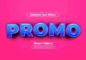 Free PSD promotextstyleeffect