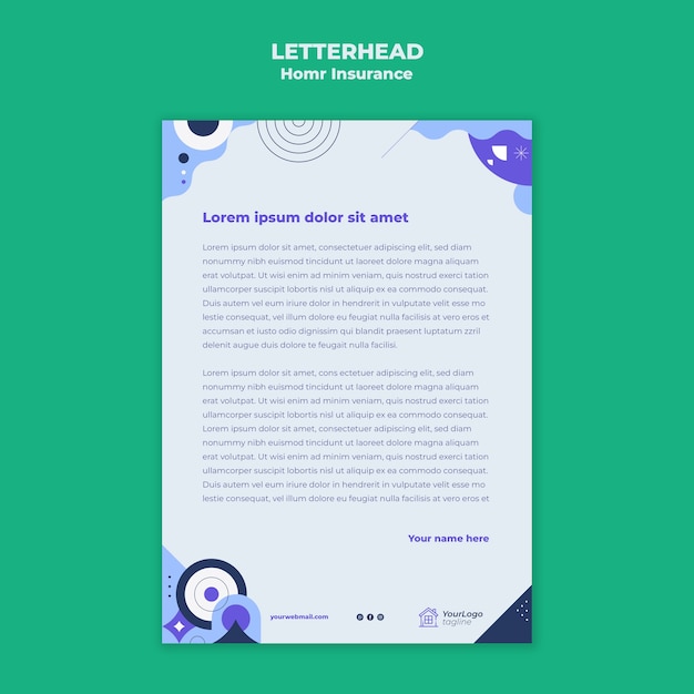 property insurance service template