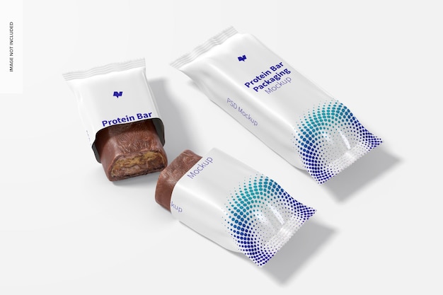 Download Free Psd Package Design For Protein Bars