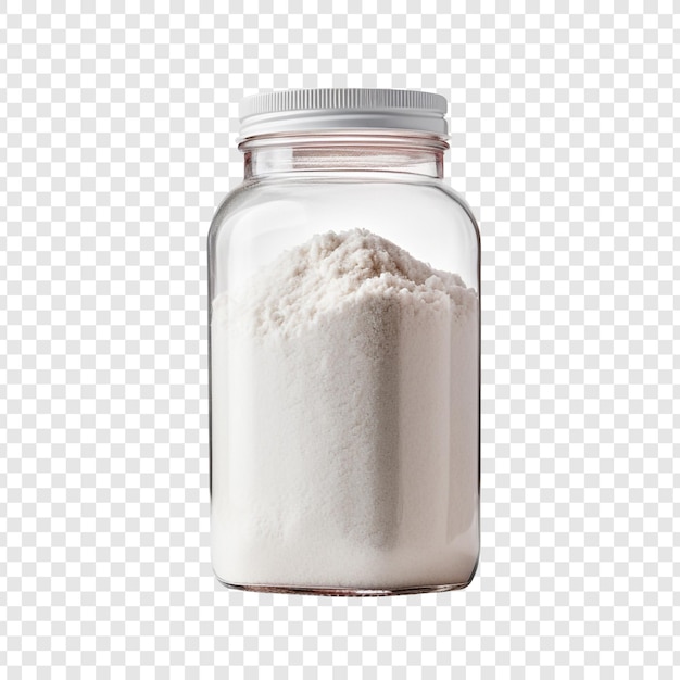 Protein powder container bottle