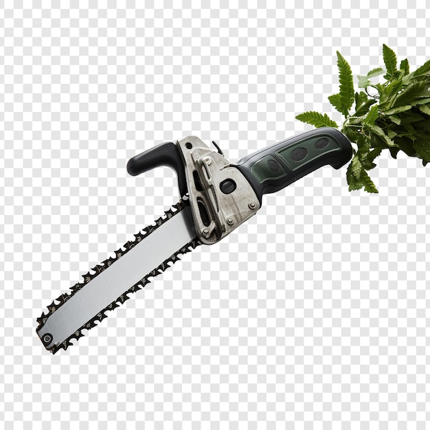 Free PSD pruning saw isolated on transparent background