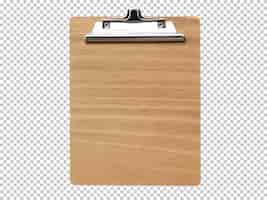 Free PSD psd blank clipboard isolated on background